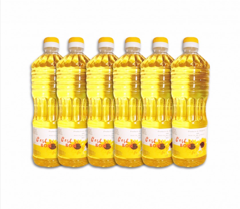 Aceite refinado de girasol C' Bon (15 x 1 L)
